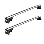 RACK THULE SMARTRACK XT ALUMÍNIO (730402) - Volkswagen – T-Cross (com longarinas originais), Tiguan, Nivus, Saveiro e Sp