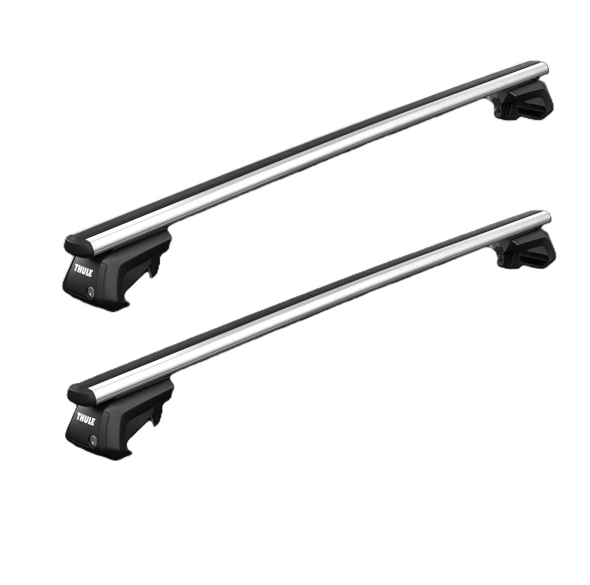 RACK THULE SMARTRACK XT ALUMÍNIO (730402) - Volkswagen – T-Cross (com longarinas originais), Tiguan, Nivus, Saveiro e Sp