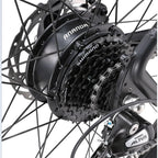 Bicicleta E-Bike Codfice Inception 29x2.25 8v Tam 17 Motor 350w Bateria 10ah 36v  Preta