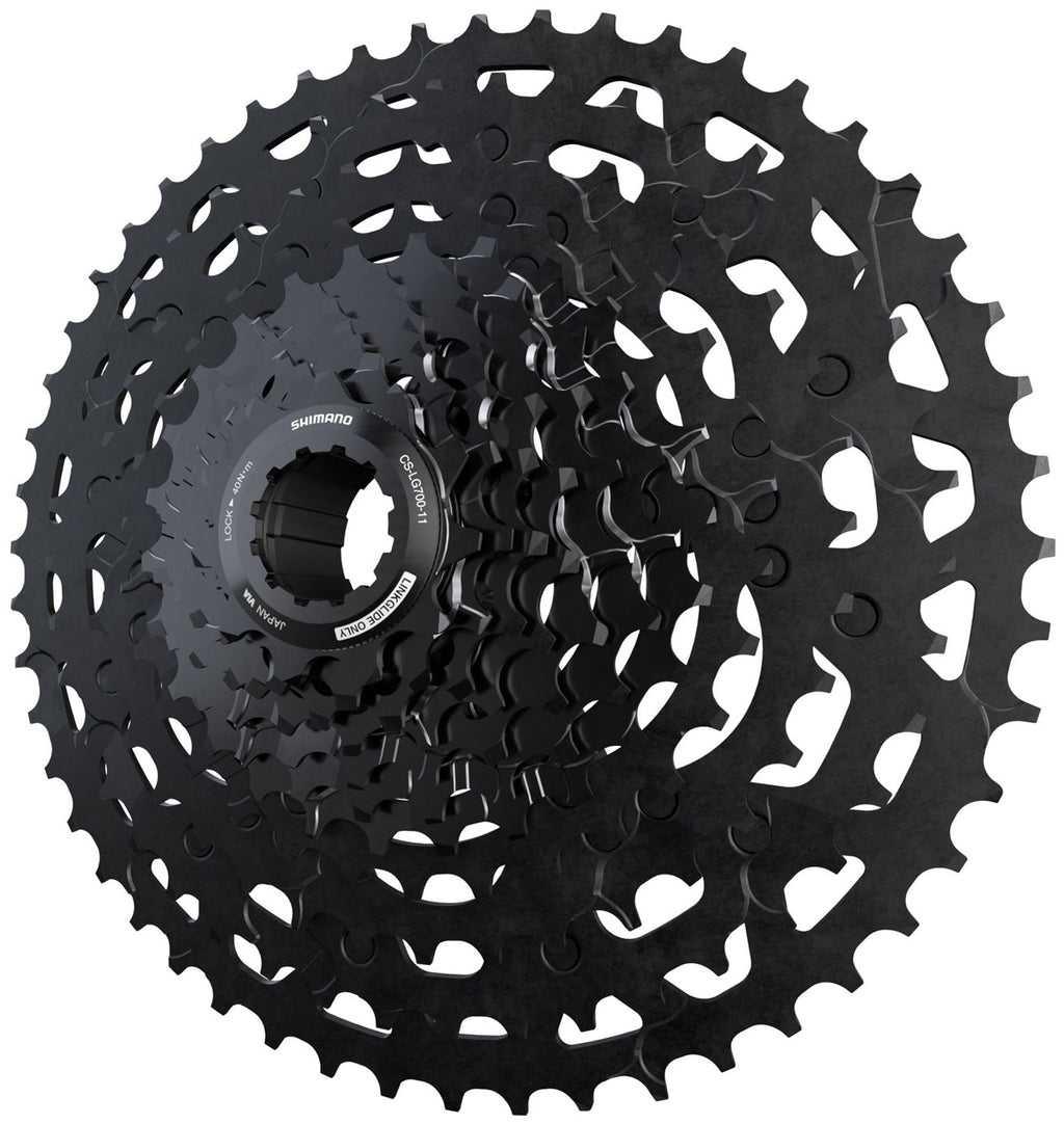 CASSETE 11V SHIMANO CUES CS-LG700-11 11/50D LINK GLIDE (ICSLG70011150) - PRETO