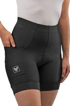 Bermuda de Ciclismo Feminina Free Force Basic 2024 Preta