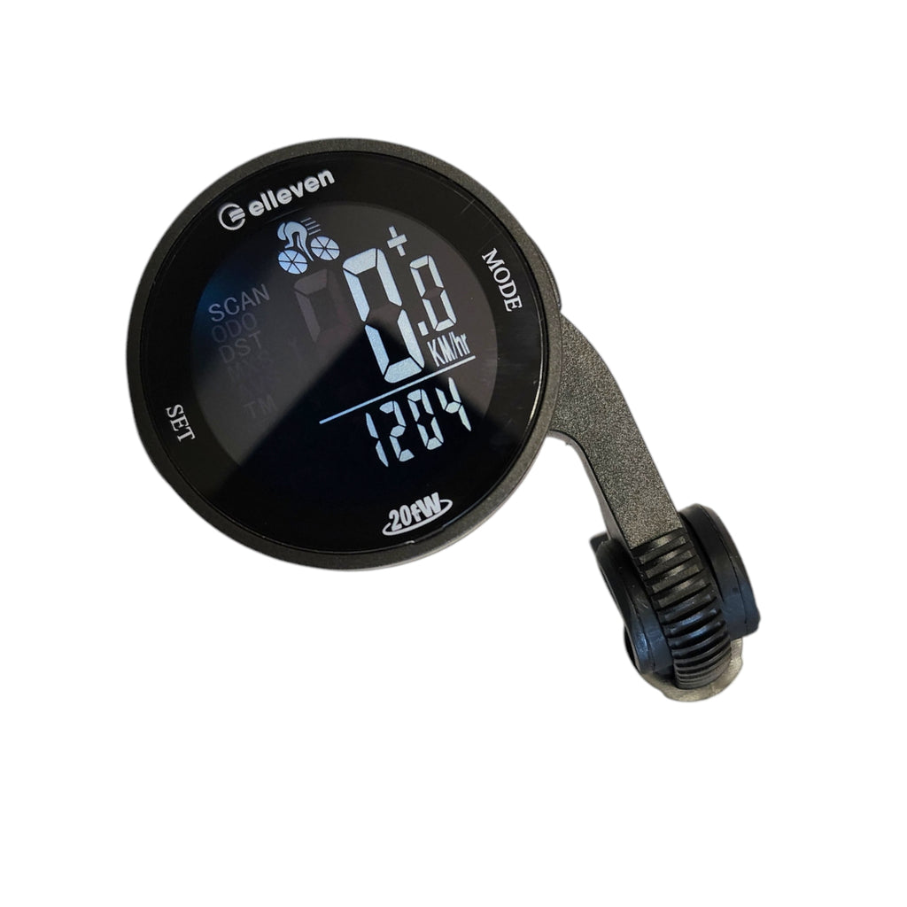 CICLOCOMPUTADOR ELLEVEN 20 FUNÇÕES SEM FIO COM TELA LCD