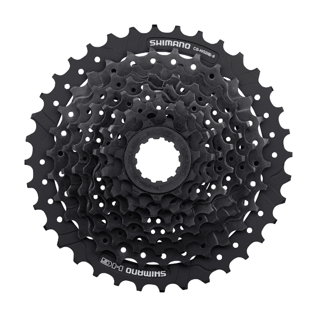 CASSETE 9V SHIMANO HG200 11/34D (ACSHG2009134) - PRETO