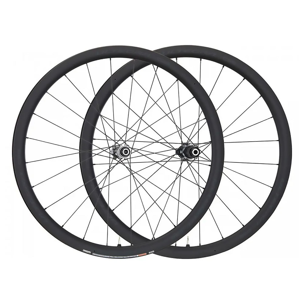 Rodas Shimano Wh-r9270-c36-tl Carbon 24f 12v Dura Ace Tubele Preto