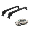 RACK DE TETO LONG LIFE SPORT ALUM. P/ RENAULT CLIO SEDAN 4 PORTAS A PARTIR DE 2000 (PRCL-4) - PRETO