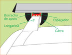 KIT ESPAÇADOR LONG LIFE P/ RACK GRIP P/ AUMENTAR A ALTURA (GRIP+)