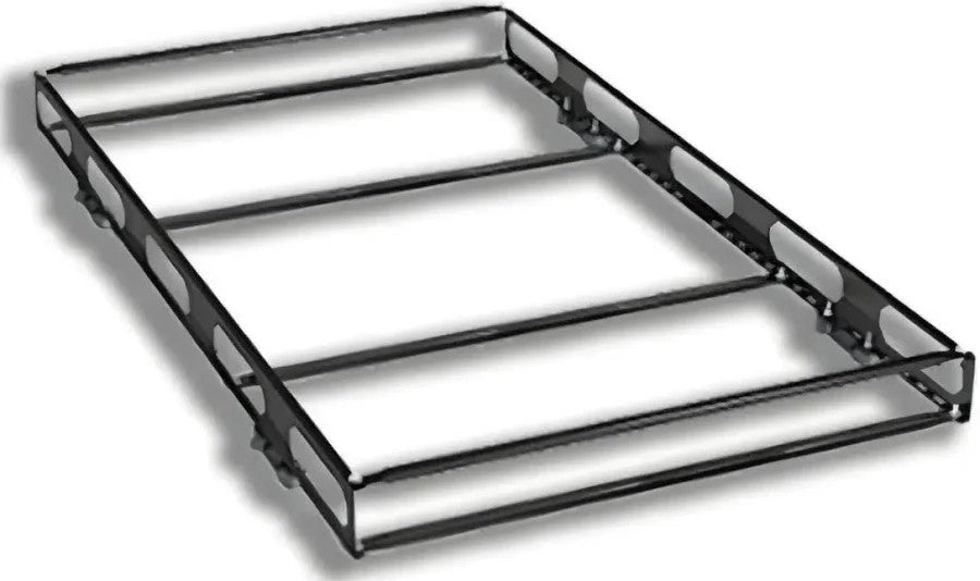 BAGAGEIRO LONG LIFE 730 X 1200MM PODE SER INSTALADO EM TODOS OS RACKS LONG LIFE E OUTRAS MARCAS COM BARRAS ATÉ 93MM DE L
