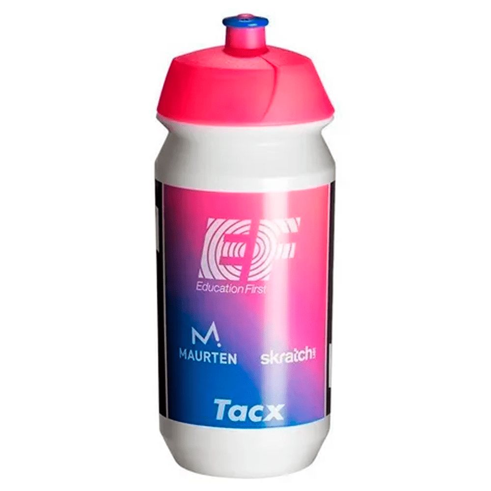 CARAMANHOLA TACX SHIVA EDUCATION FIRST - BRANCO/ROSA - 750ml
