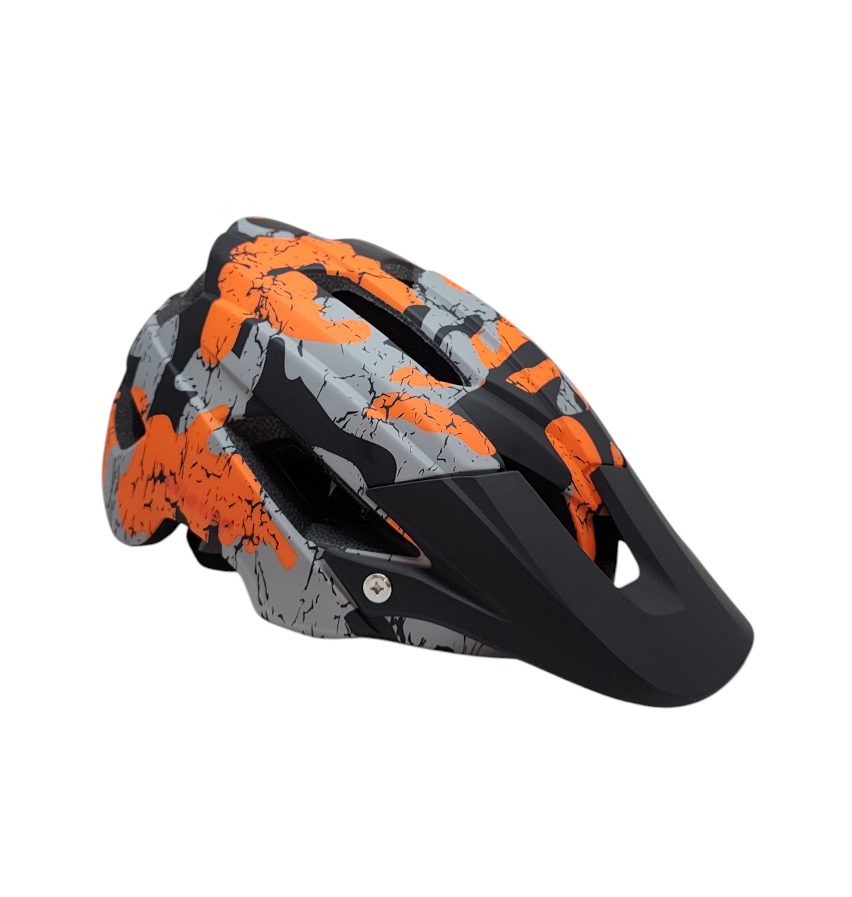 Capacete Elleven Trail Inmold Race M 53-57 Laran/Cinza/Preto