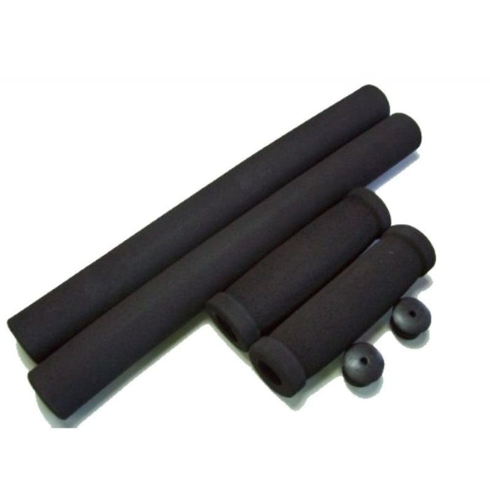 MANOPLA ESPUMA BEACH 4 PCS - PRETO