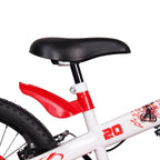 Bicicleta Infantil Pro-X Super X Aro 20 Aço Branco/Vermelho