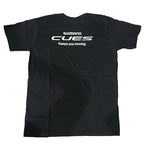 CAMISETA CASUAL SHIMANO CUES PRETA LOGO BRANCO TAM - G