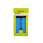 Manopla Elleven Mtb Silicone Premium 137mm Com Trava Azul