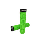 MANOPLA ELLEVEN MTB SILICONE PREMIUM 137MM COM TRAVA VERDE