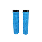 MANOPLA ELLEVEN MTB SILICONE PREMIUM 2 137MM COM TRAVA AZUL
