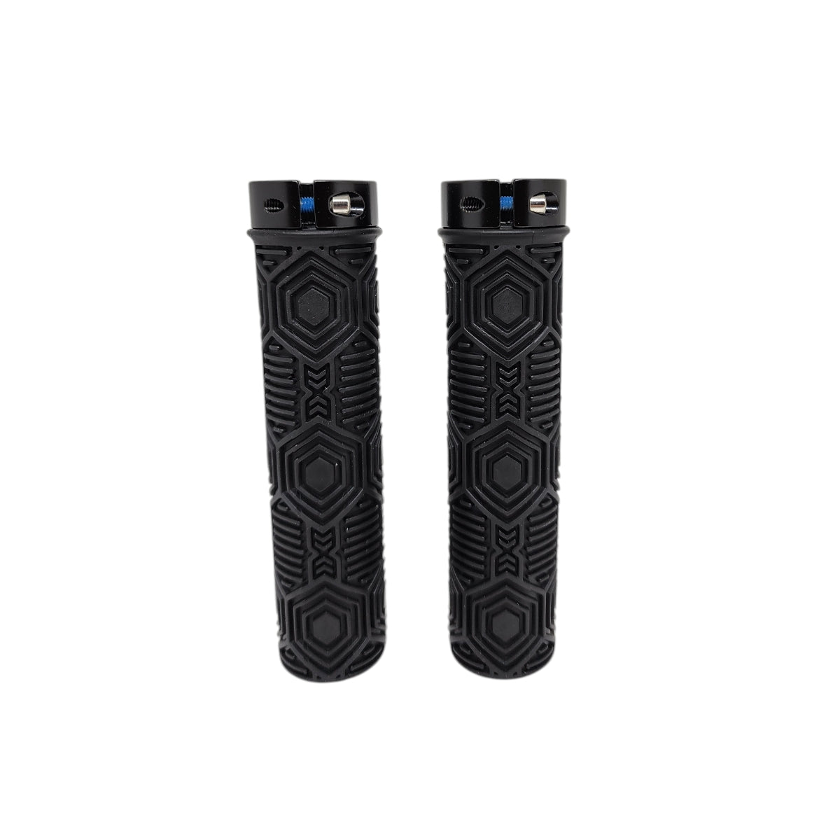 MANOPLA ELLEVEN MTB SILICONE PREMIUM 3 137MM COM TRAVA PRETA