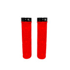 Manopla Elleven Mtb Silicone Premium 3 137mm Com Trava Vermelha
