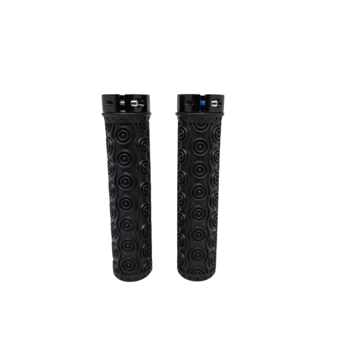 Manopla Elleven Mtb Silicone Premium 4 137mm Com Trava Preta
