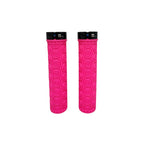 Manopla Elleven Mtb Silicone Premium 4 137mm Com Trava Rosa