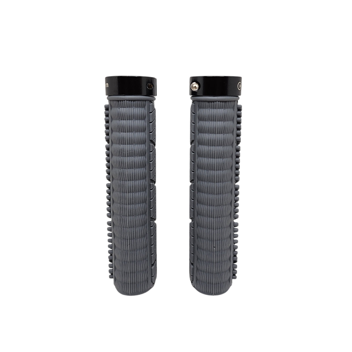 MANOPLA ELLEVEN ERGO SILICONE PREMIUM 142MM COM TRAVA CINZA