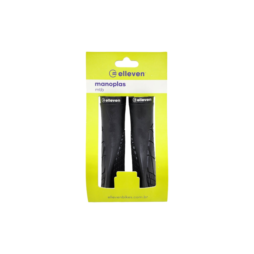 MANOPLA ELLEVEN ERGO ENBORRACHADA PREMIUM 130MM COM TRAVA PRETA