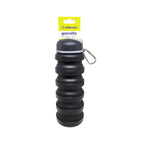 CARAMANHOLA ELLEVEN GARRAFA HIDRATAÇÃO 480ML SILICONE RETRÁTIL PRETA