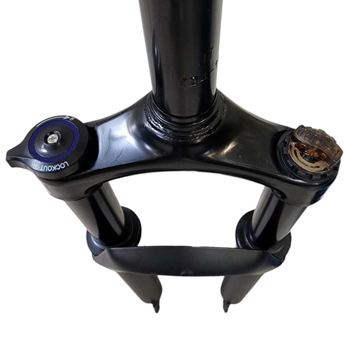 GARFO SUSPENSÃO 29 AHEADSET 250MMX28.6MM AÇO C/ TRAVA PRETO