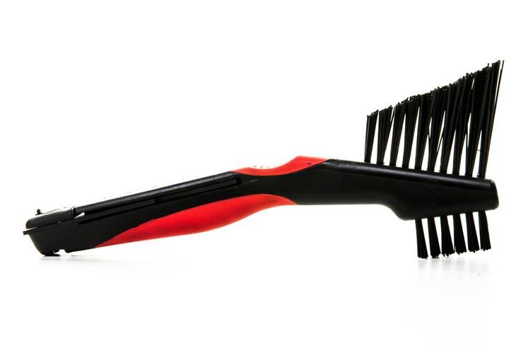 ESCOVA PARA LIMPEZA ZEFAL MULTI-BRUSH (3 EM 1) - PRETO/VERMELHO