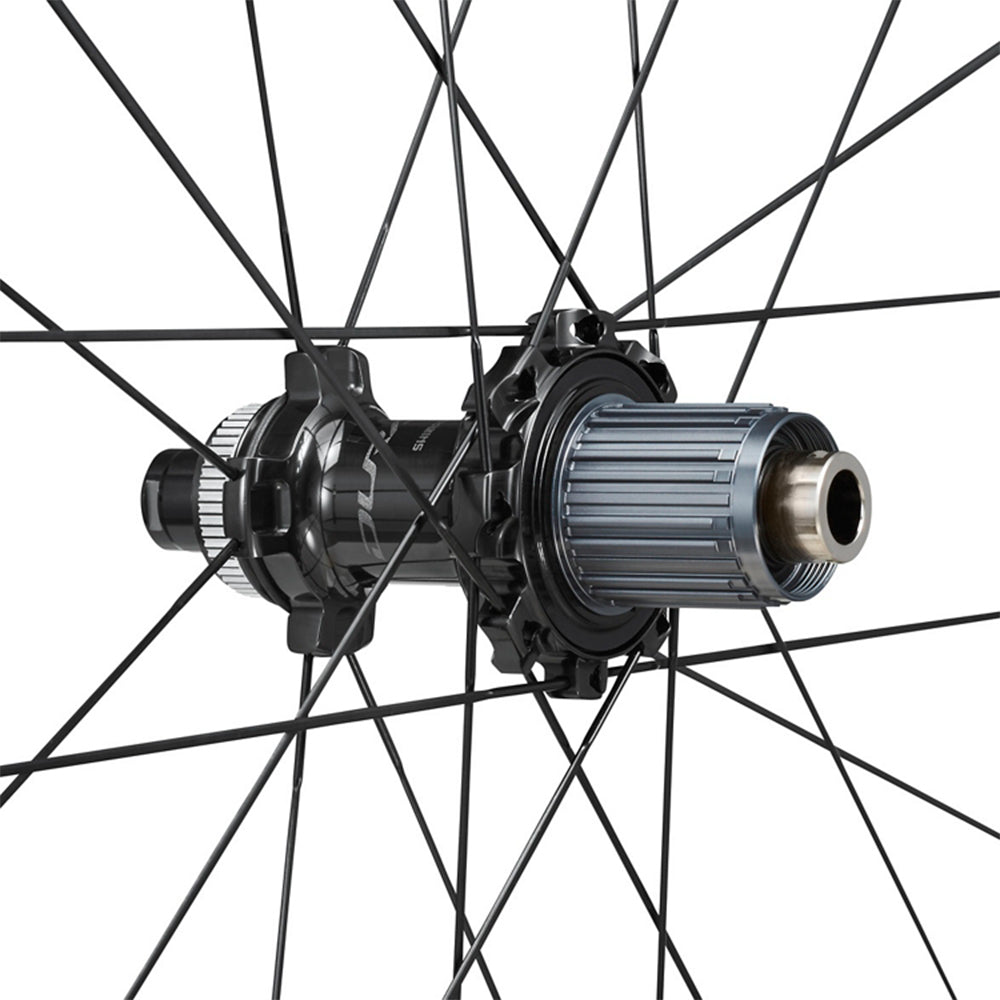 Rodas Shimano Wh-r9270-c50-tl Carbon 24f 12v Dura Ace Tubele Preto