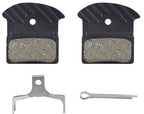 PASTILHA DE FREIO A DISCO SHIMANO J05A-RF RESINA ICE-TEC 2 PISTÕES