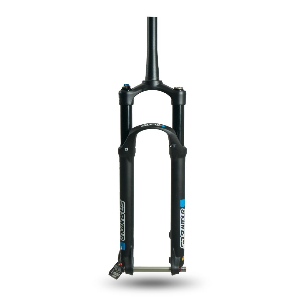 SUSPENSÃO DE BICICLETA 29 TAPERED SUNTOUR AXON 34RLRC AIR 120MM BOOST 110X15 - PRETO - TAPERED