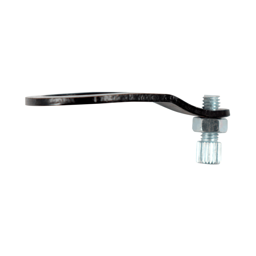 SUPORTE .APOIO CONDUITE DIANTEIRO PRETO 25,4MM PRETO
