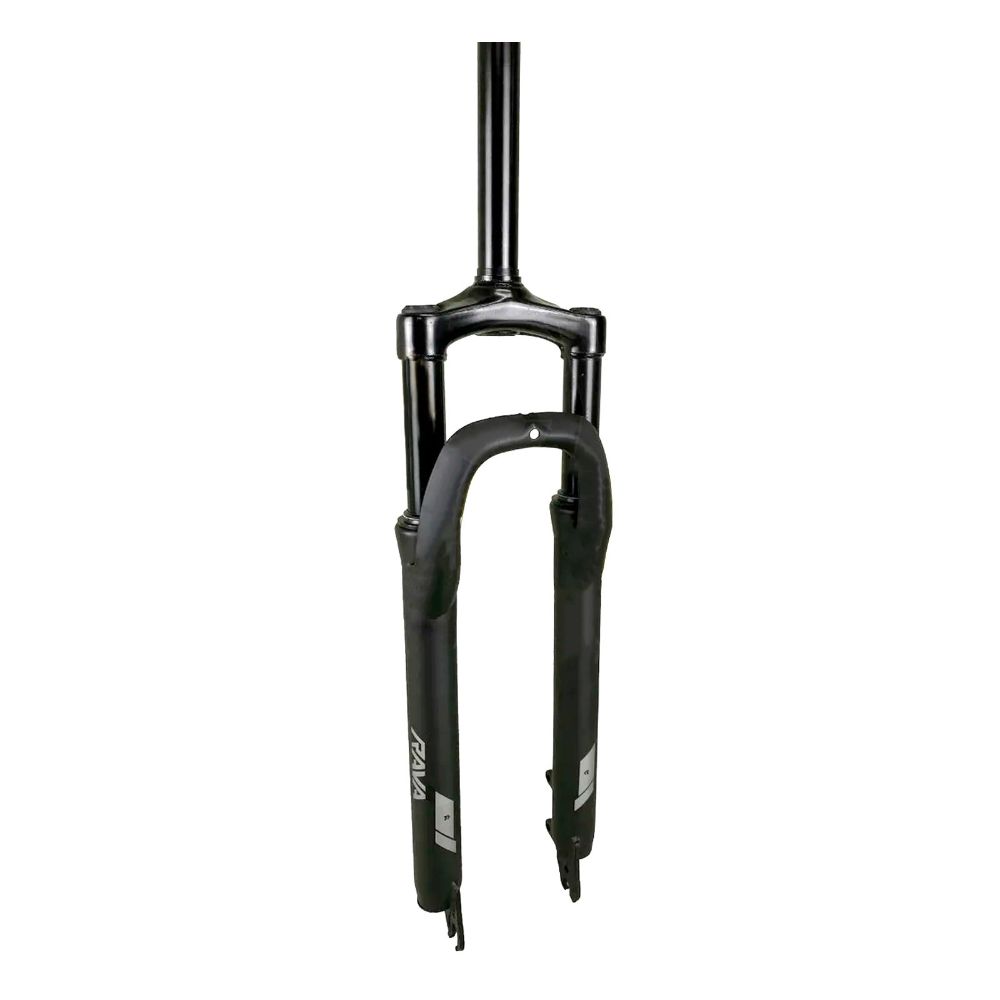 SUSPENSÃO DE BICICLETA 29 RAVA 100MM - PRETO/CINZA - AHEAD SET