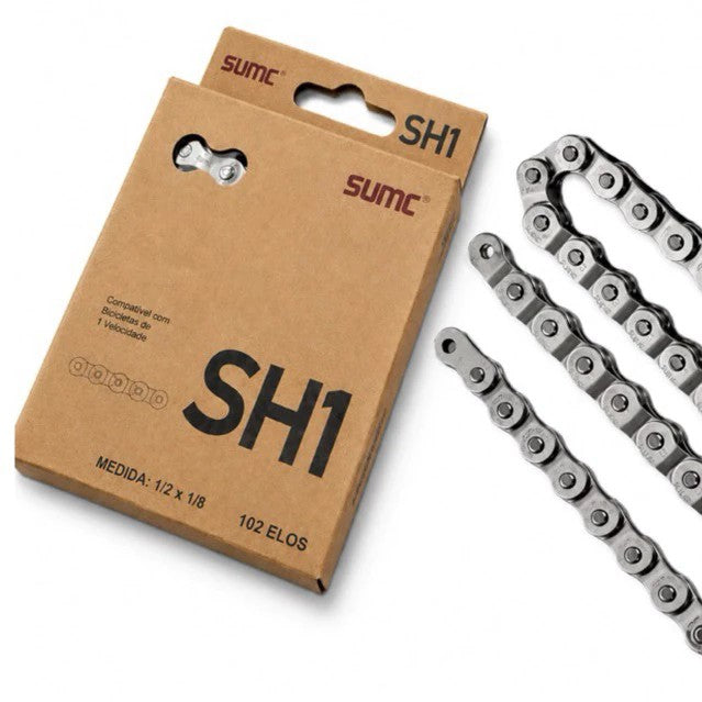 CORRENTE SUMC HALF LINK 1/2" X 1/8" 102 ELOS 1 MARCHA