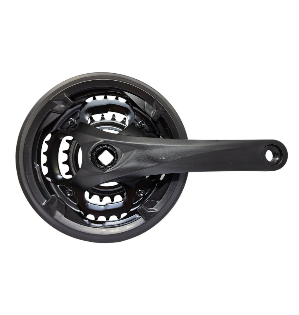 PEDIVELA TRIPLO 24/34/42T 170 MM COM PROTETOR CORRENTE