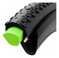 KIT AIR LINER + VALVULAS + SELANTE + ALICATE PARA INSTALAÇÃO TUBELESS VITTORIA TUBELESS P/ GRAVEL ROAD - VERDE