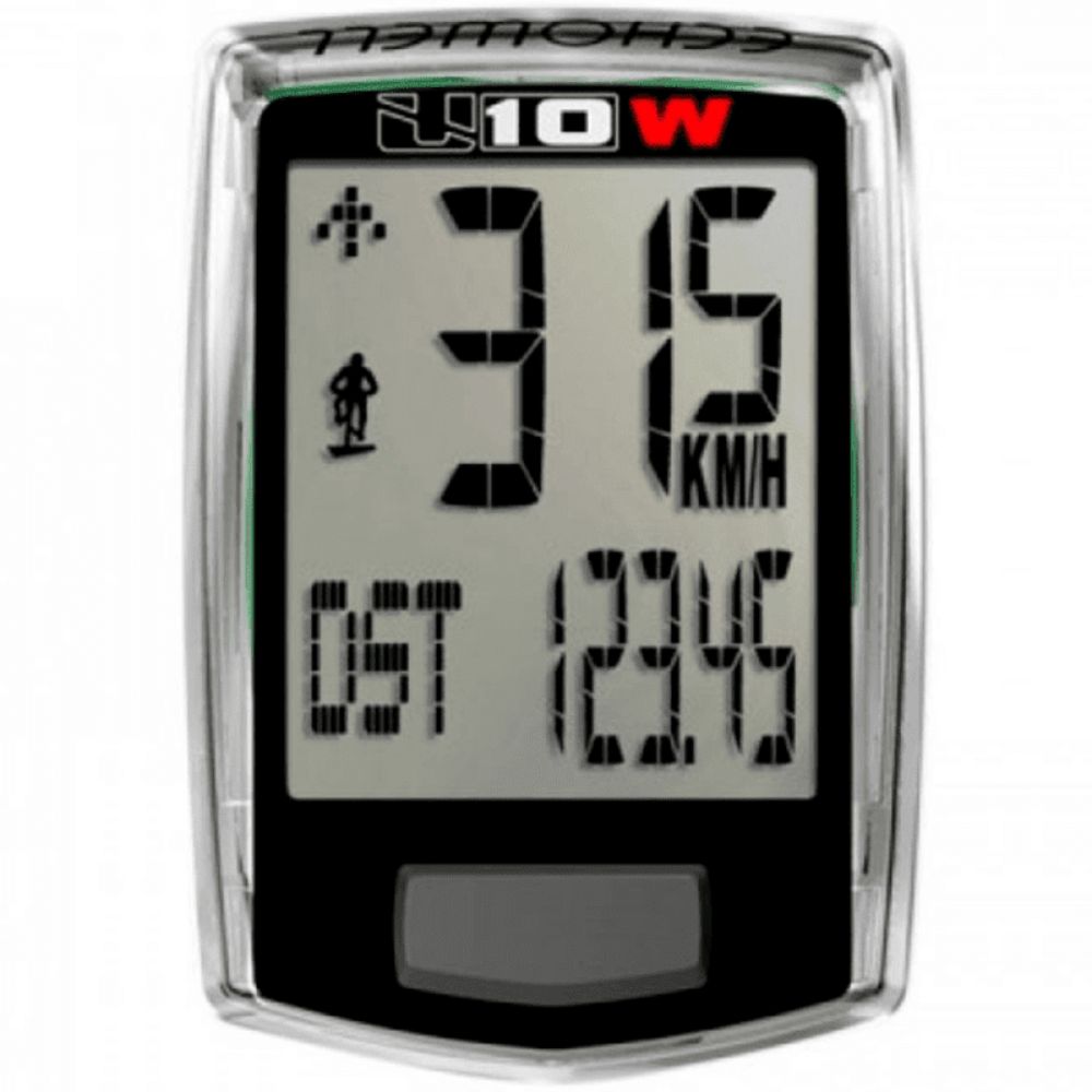 CICLOCOMPUTADOR 10F ECHOWELL U10W WIRELESS S/ FIO