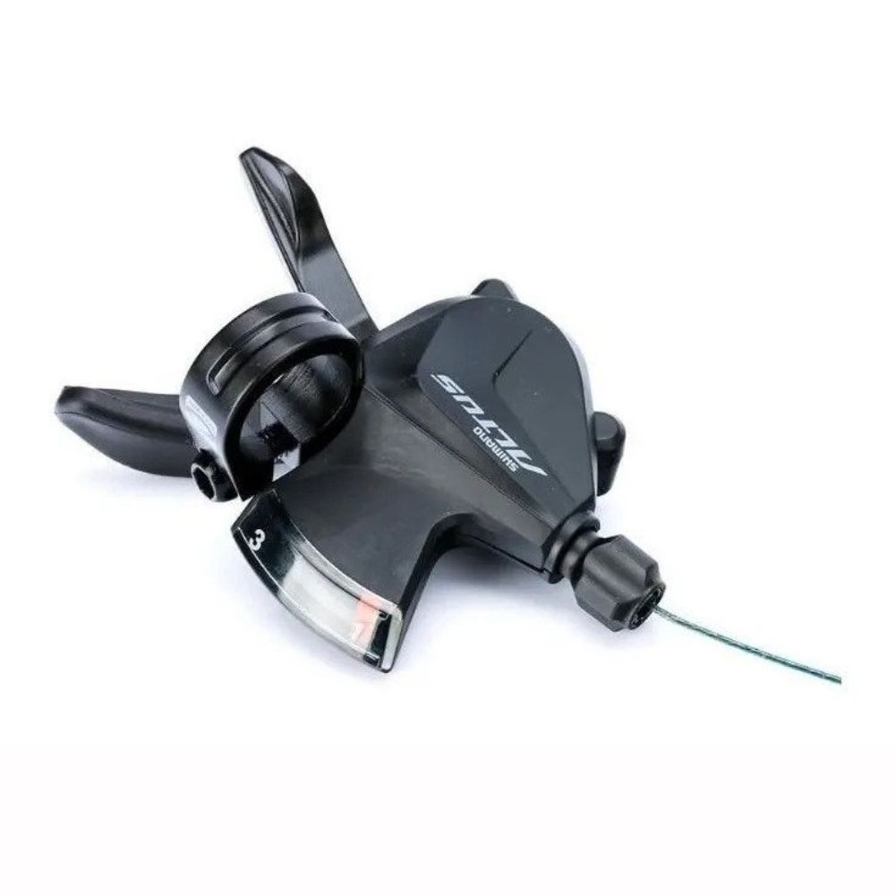 ALAVANCA EZ FIRE 3V SHIMANO ALTUS SL M2010 ESQUERDO (ASLM2010LB) - PRETO