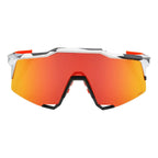 Oculos 100% Speedcraft - Soft Tact Grey Camo - Hiper Red Multilayer Mirror Lens