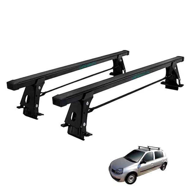 RACK DE TETO LONG LIFE AÇO P/ RENAULT CLIO – 4 PORTAS ( ATÉ 1999 ) (RC-4) - PRETO
