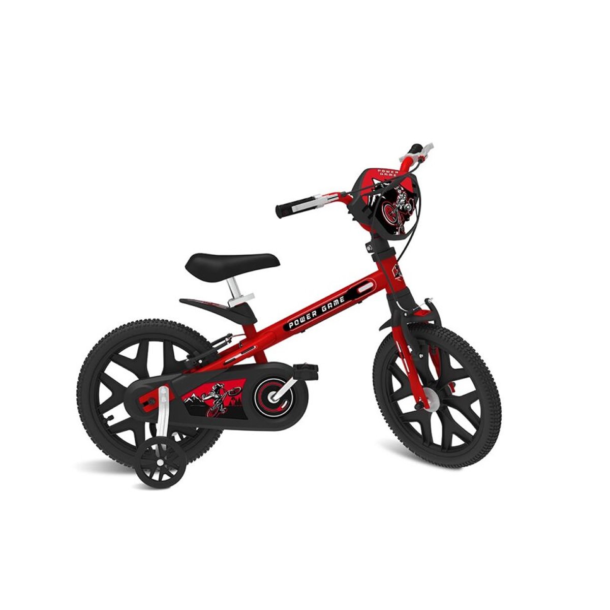 Bicicleta Bandeirante Aro 16" Power Game-Pro