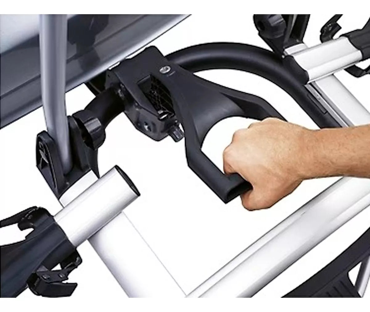 TRANSBIKE THULE EUROWAY G2 ENGATE REBOQUE 3 BIKES (923020) - PRATA