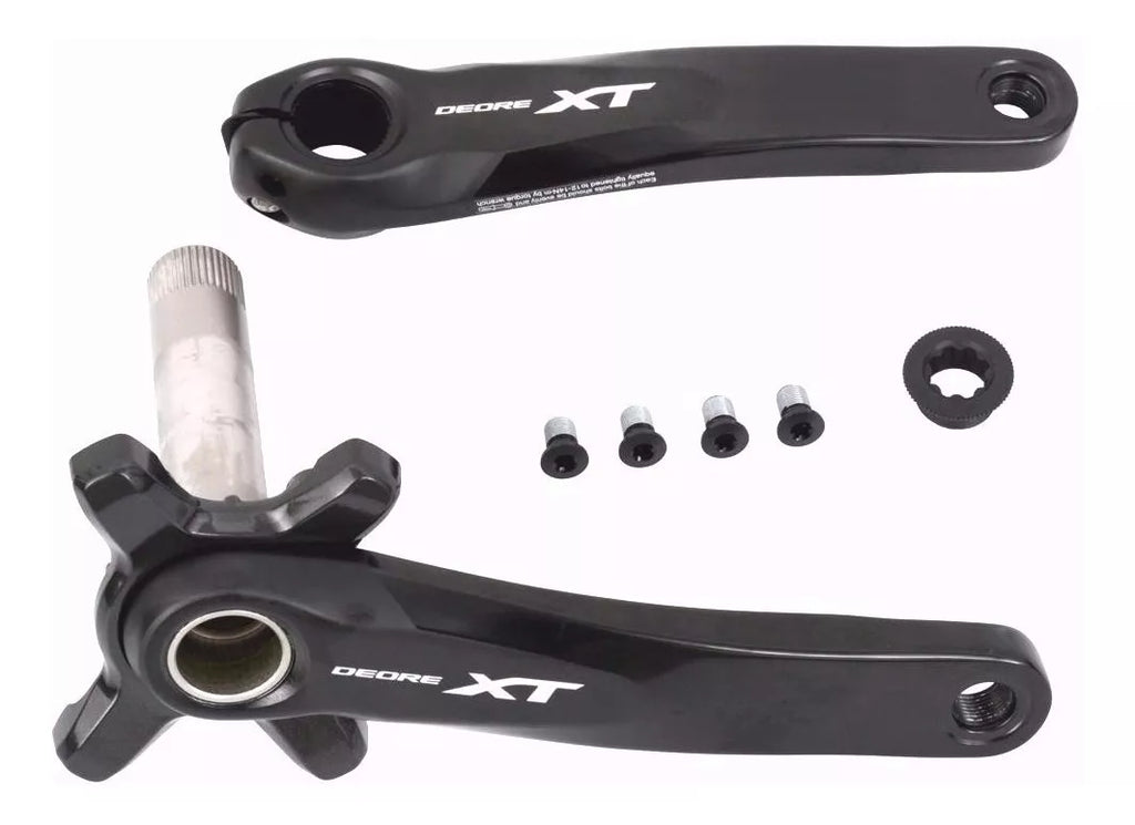 PEDIVELA SHIMANO XT 11v 1x11 2x11 FC-M8000 HOLLOWTECH S/COROA (175MM)
