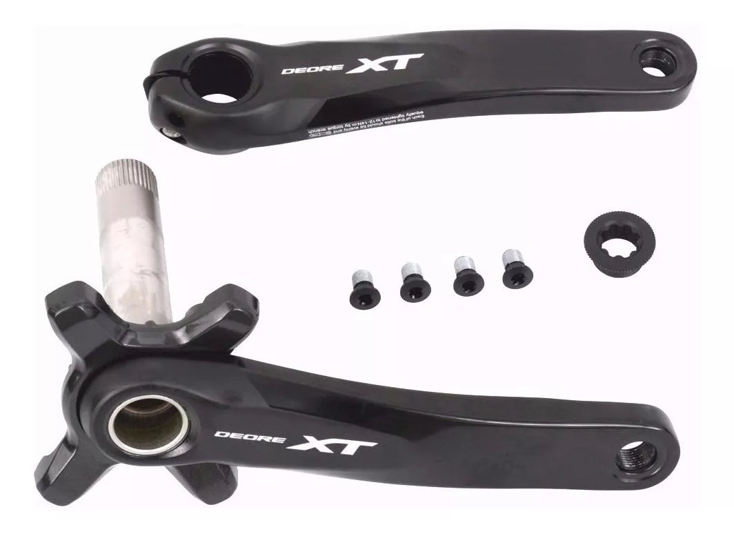 PEDIVELA SHIMANO XT 11v 1x11 2x11 FC-M8000 HOLLOWTECH S/COROA (175MM)