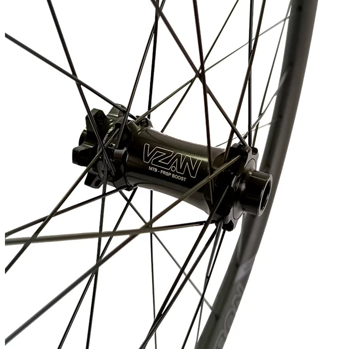 RODAS 29 VZAN EVEREST CARBON DISC 28F SRAM XD TUBELESS BOOST - PRETO - 28F