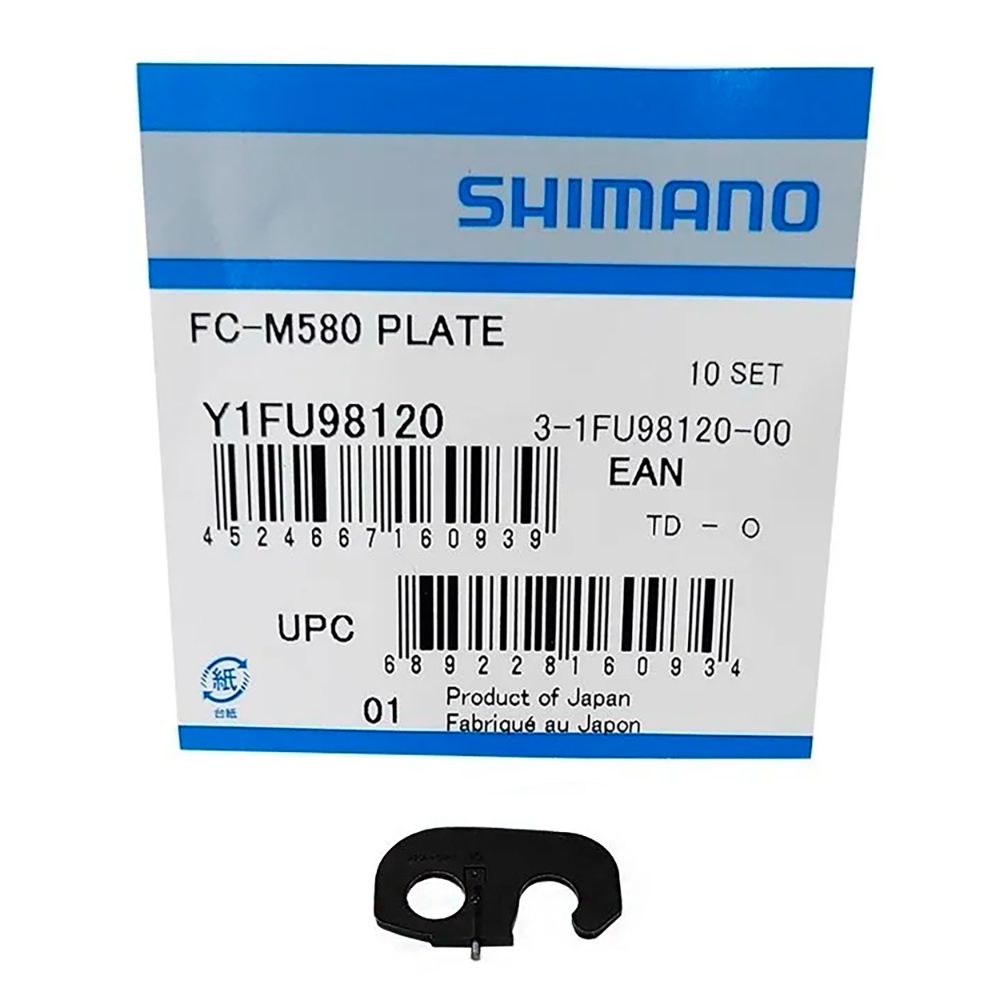 TRAVA BRACO ESQ PEDIVELA SHIMANO FCM580 MTB - PRETO