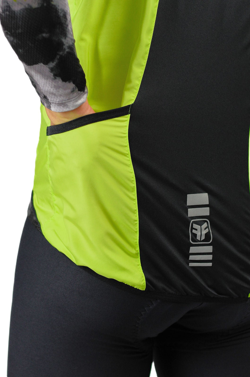 COLETE CORTA VENTO MASCULINO FREE FORCE CLASSIC VERDE LIMA - GG