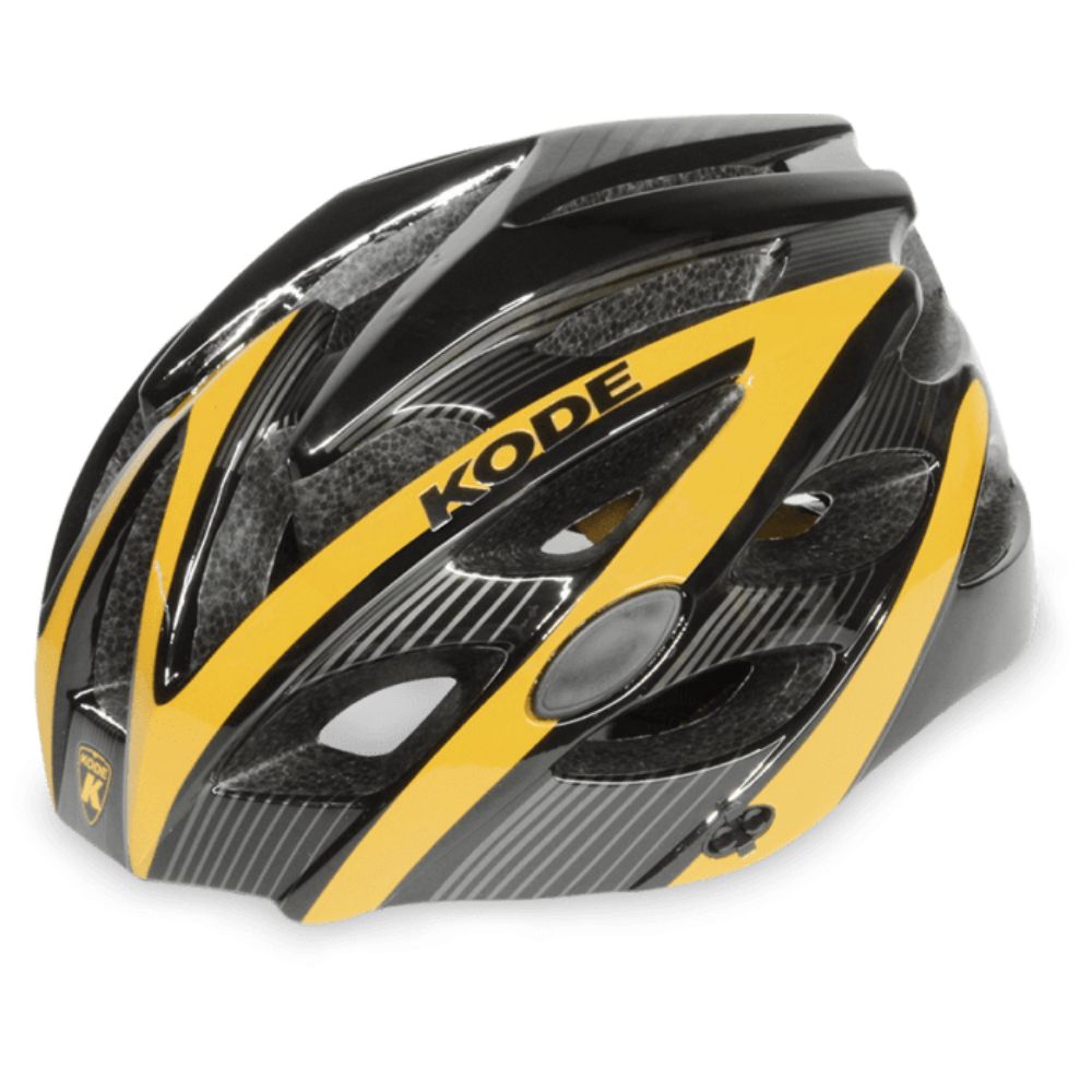 CAPACETE KODE ATTACK - PRETO/AMARELO - M