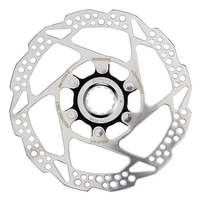ROTOR DE FREIO A DISCO SHIMANO C. LOCK RT54 160m INTERNO