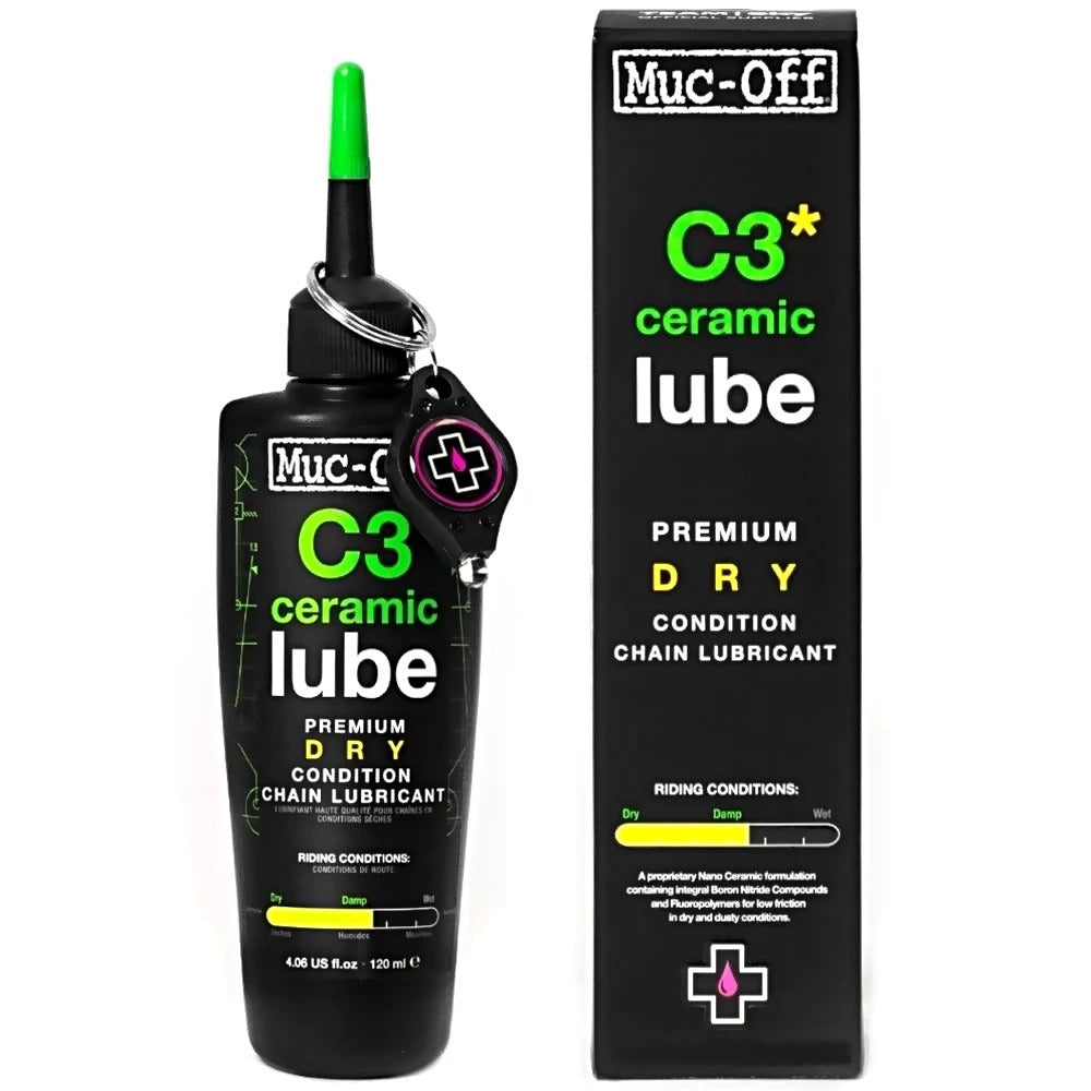 LUBRIFICANTE C3 CERAMIC SECO - 120ML - MUC-OFF